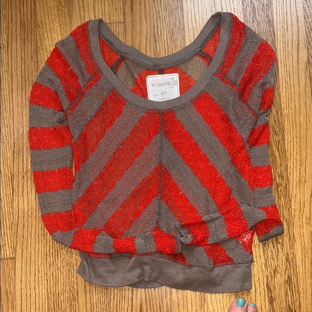 We the free lightweight sweater